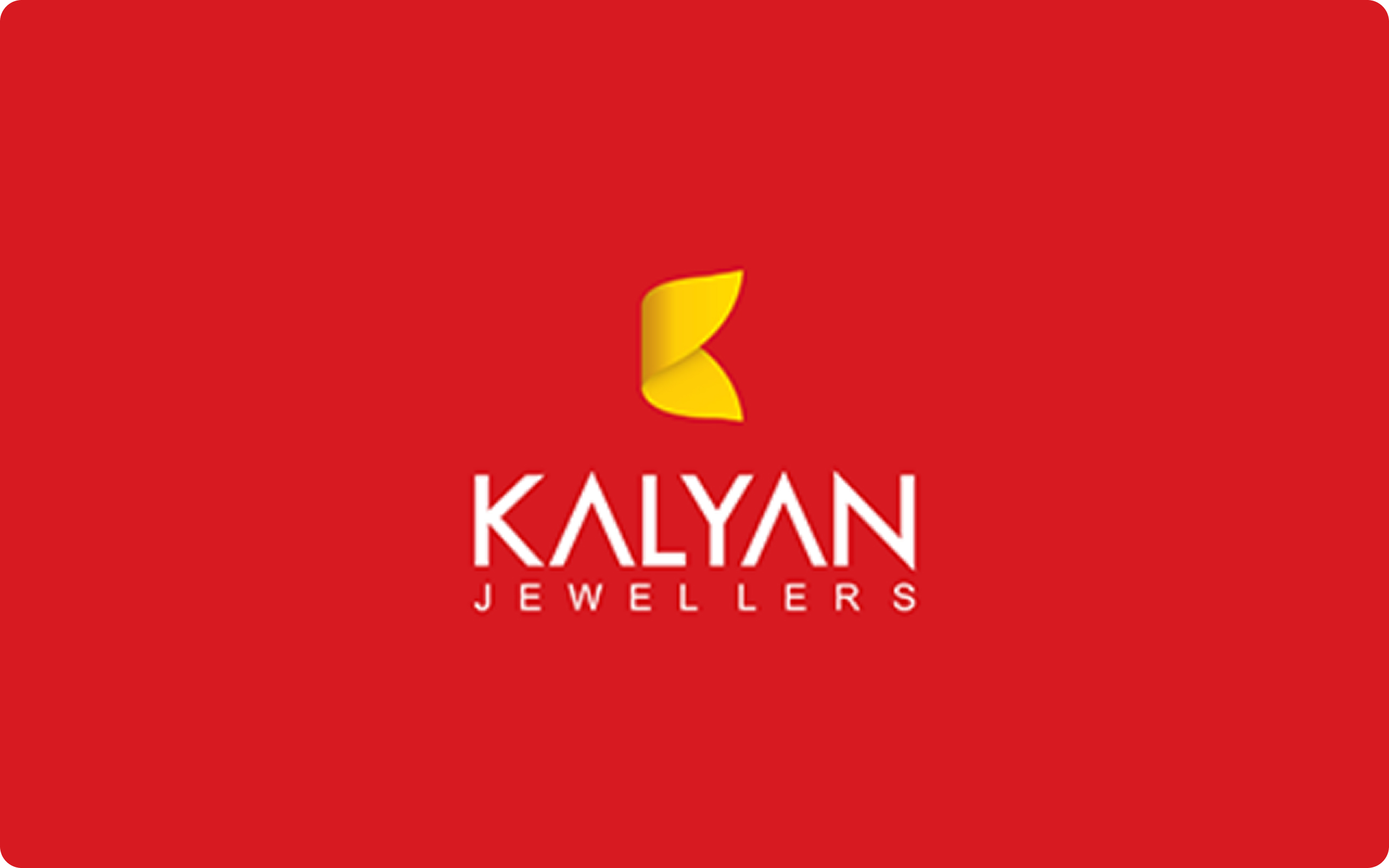 Kalyan Gold Jewellers E-Gift Card