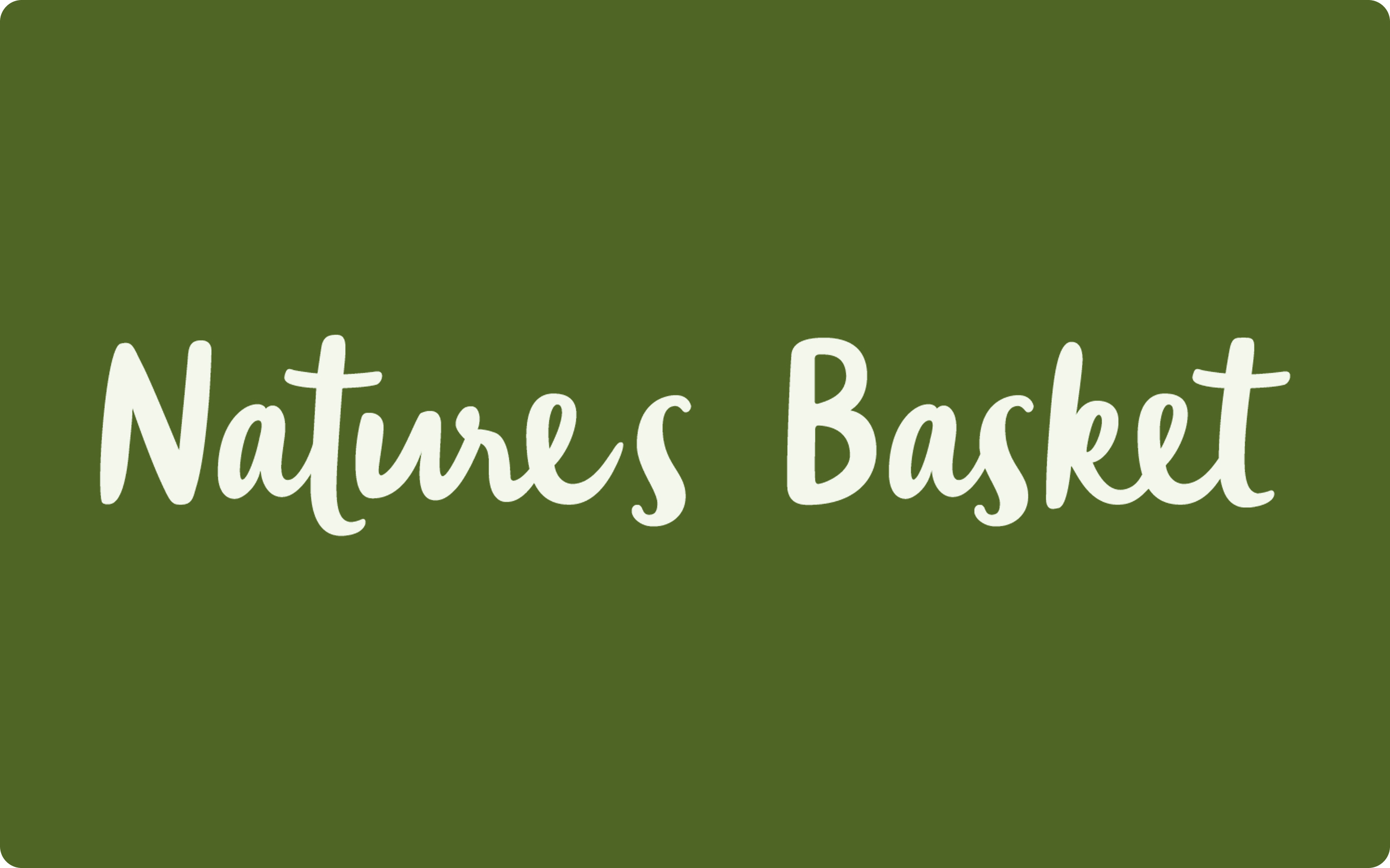 Nature's Basket E-Gift Card
