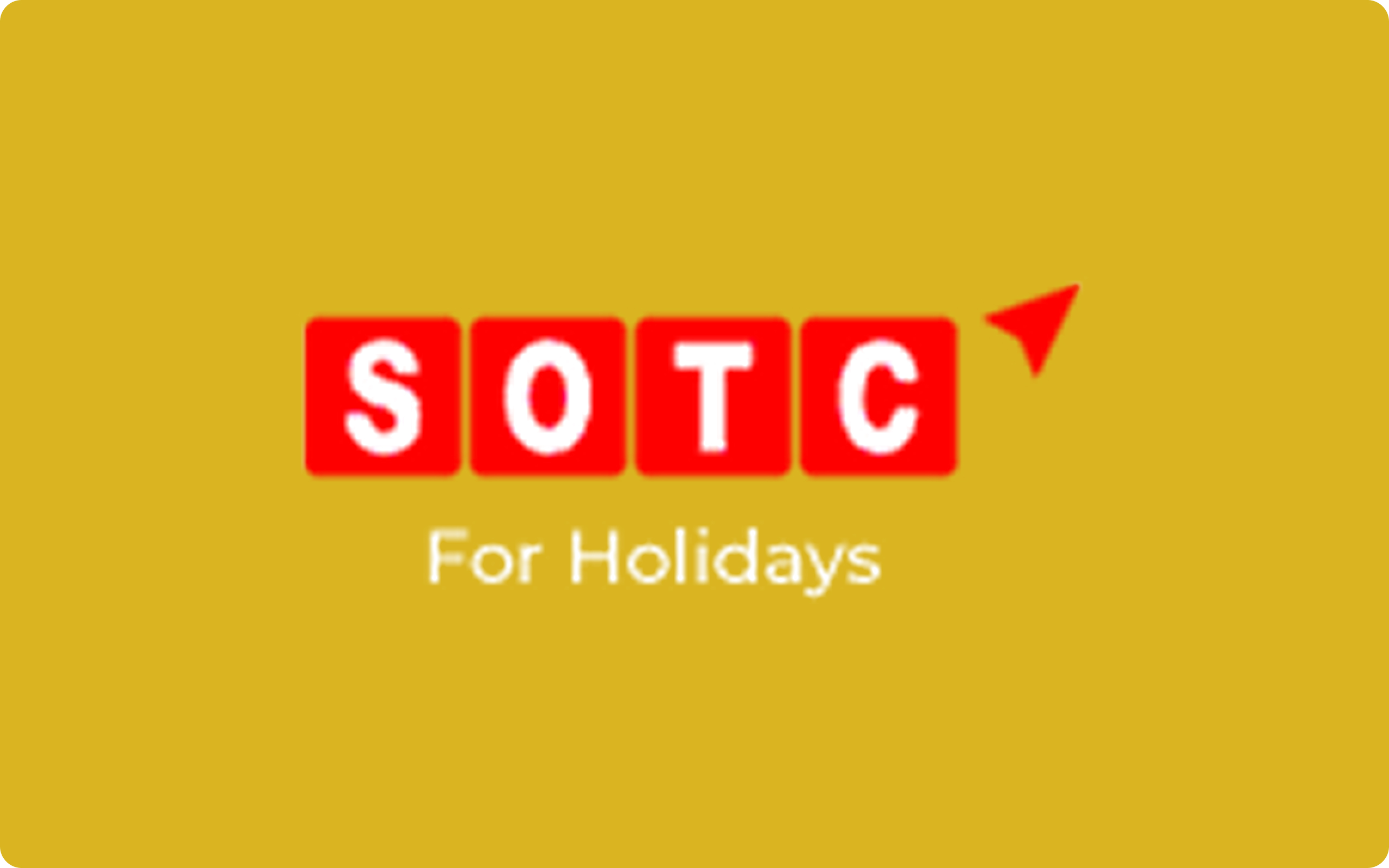 SOTC Travel E-Gift Cards
